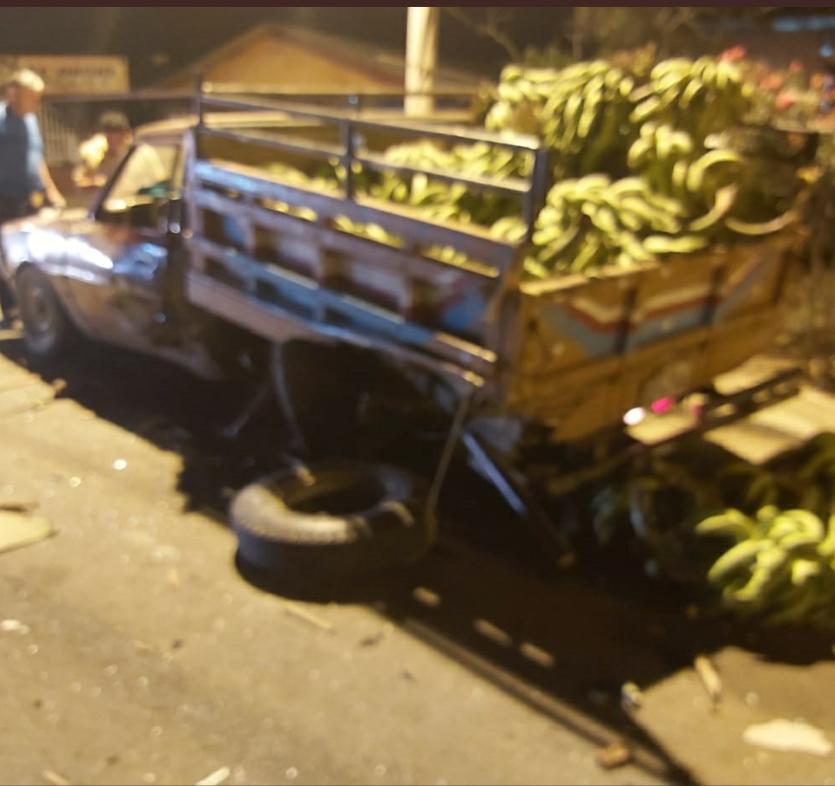 Accidente de tránsito en la vía Tosagua-Rocafuerte deja dos heridos