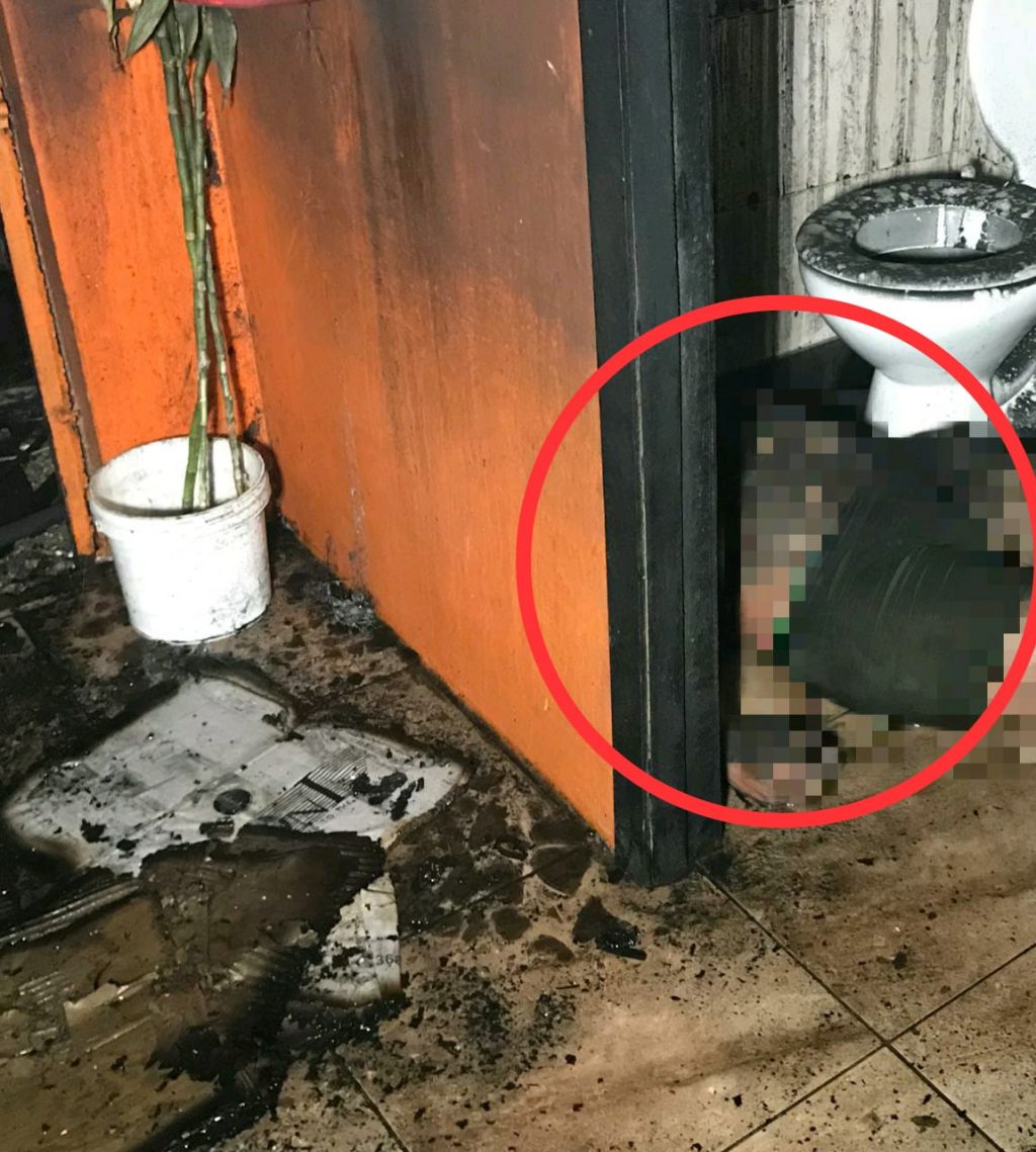 Joven muerto en incendio en local de llantas