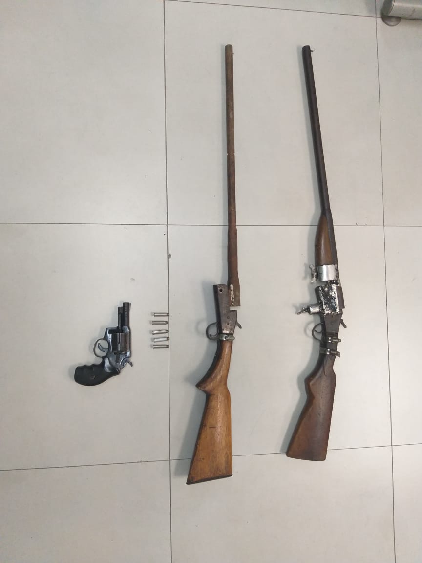 MONTECRISTI ▮ Incautan tres armas que eran usadas para delinquir en dos cantones