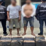❖ MANABÍ ▮Los agarran mientras transportaban 6 sacos de droga