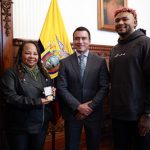 ❖ ECUADOR▮Daniel Noboa reconoce al peleador ecuatoriano Michael Morales por su destacada trayectoria en la UFC