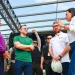 ❖ MANABÍ▮Durante visita a Manabí, Noboa verificó avance del Mercado de Calceta