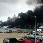 ❖ MANABÍ▮Inc3ndi0 en el puerto de Manta consume ocho barcos y 18 lanchas