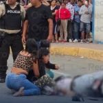 ❖ ECUADOR▮Hombre fue as3sin@d0 frente a una escuela cuando acompañaba a su hijo