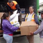 ❖ MANABÍ▮Familias de pescadores afectados por incendio en Manta reciben ayuda humanitaria