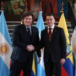 ❖ ECUADOR▮Noboa recibe a Milei en Carondelet