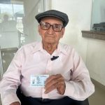 ❱❱❱ PORTOVIEJO ❖ MANABÍ ▮ Abuelito de 100 años renovó su cédula de identidad