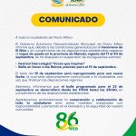 ❖ MANABÍ▮Alcaldía de Flavio Alfaro suspende eventos por toque de queda en Manabí