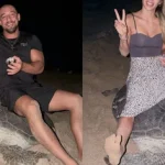 ❖ INTERNACIONAL▮Pareja se monta sobre tortuga marina durante su anidación
