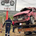 ❖ MANABÍ▮Bombero voluntario mu3r3 tras acc1d3nt3 en la vía Portoviejo-Montecristi