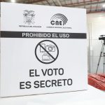 ❖ ECUADOR▮ Biombos electorales incluirán advertencia sobre la prohibición de fotografiar las papeletas